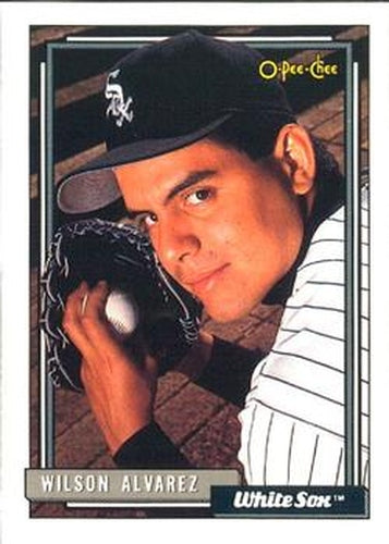 #452 Wilson Alvarez - Chicago White Sox - 1992 O-Pee-Chee Baseball