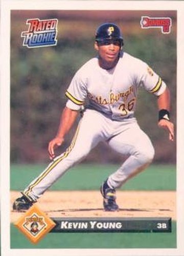 #452 Kevin Young - Pittsburgh Pirates - 1993 Donruss Baseball
