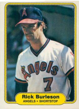 #453 Rick Burleson - California Angels - 1982 Fleer Baseball