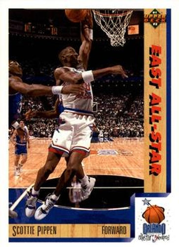 #453 Scottie Pippen - Chicago Bulls - 1991-92 Upper Deck Basketball