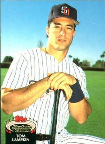 #453 Tom Lampkin - San Diego Padres - 1992 Stadium Club Baseball