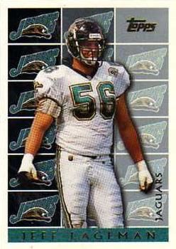 #453 Jeff Lageman - Jacksonville Jaguars - 1995 Topps Football