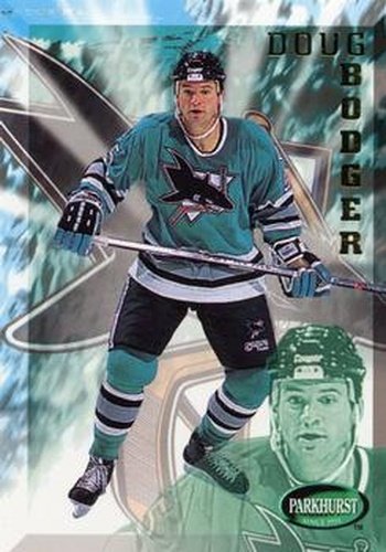 #454 Doug Bodger - San Jose Sharks - 1995-96 Parkhurst International Hockey