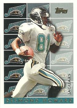 #455 Desmond Howard - Jacksonville Jaguars - 1995 Topps Football