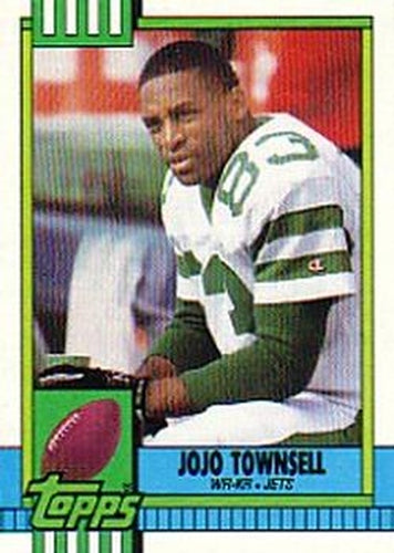 #455 Jo Jo Townsell - New York Jets - 1990 Topps Football