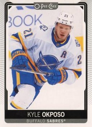 #455 Kyle Okposo - Buffalo Sabres - 2021-22 O-Pee-Chee Hockey