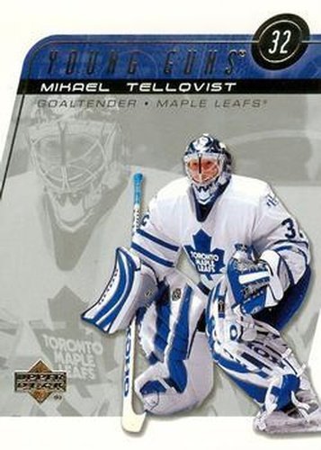 #455 Mikael Tellqvist - Toronto Maple Leafs - 2002-03 Upper Deck Hockey