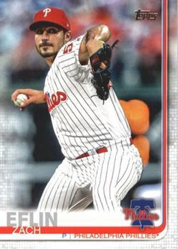 #455 Zach Eflin - Philadelphia Phillies - 2019 Topps Baseball
