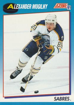 #456 Alexander Mogilny - Buffalo Sabres - 1991-92 Score Canadian Bilingual Hockey