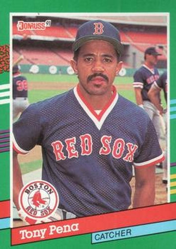 #456 Tony Pena - Boston Red Sox - 1991 Donruss Baseball