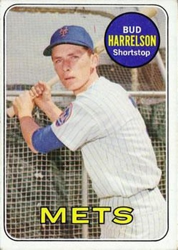 #456 Bud Harrelson - New York Mets - 1969 Topps Baseball