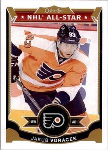 #456 Jakub Voracek - Philadelphia Flyers - 2015-16 O-Pee-Chee Hockey