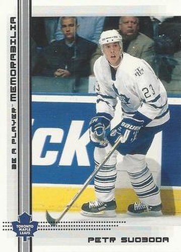 #456 Petr Svoboda - Toronto Maple Leafs - 2000-01 Be a Player Memorabilia Hockey