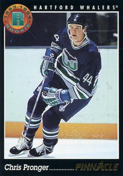 #456 Chris Pronger - Hartford Whalers - 1993-94 Pinnacle Hockey