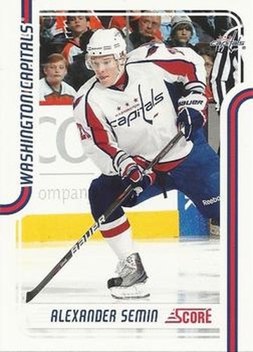#457 Alexander Semin - Washington Capitals - 2011-12 Score Hockey