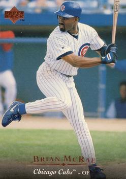#457 Brian McRae - Chicago Cubs - 1995 Upper Deck Baseball