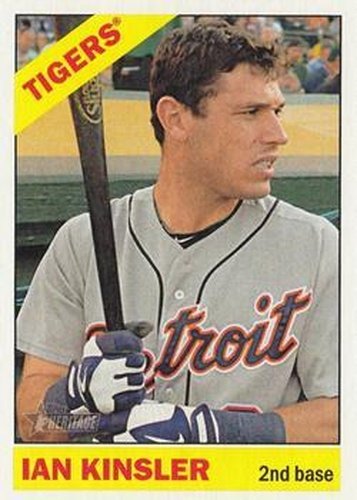#457 Ian Kinsler - Detroit Tigers - 2015 Topps Heritage Baseball