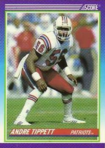 #458 Andre Tippett - New England Patriots - 1990 Score Football