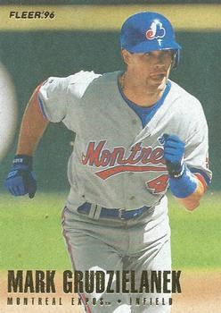 #458 Mark Grudzielanek - Montreal Expos - 1996 Fleer Baseball