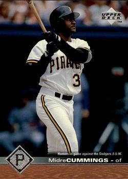 #458 Midre Cummings - Pittsburgh Pirates - 1997 Upper Deck Baseball