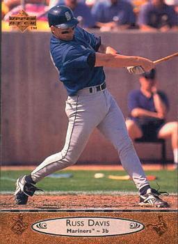 #458 Russ Davis - Seattle Mariners - 1996 Upper Deck Baseball
