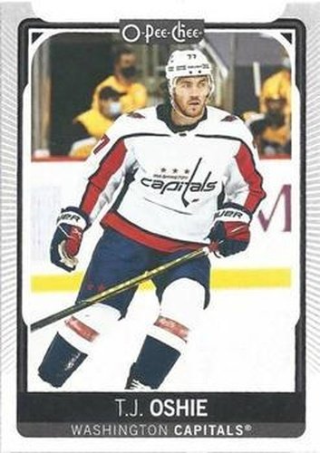 #458 T.J. Oshie - Washington Capitals - 2021-22 O-Pee-Chee Hockey