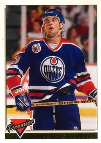 #459 Vladimir Vujtek - Edmonton Oilers - 1993-94 O-Pee-Chee Premier Hockey - Gold