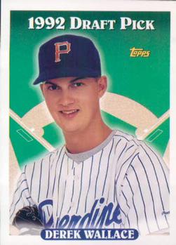 #459 Derek Wallace - Chicago Cubs - 1993 Topps Baseball