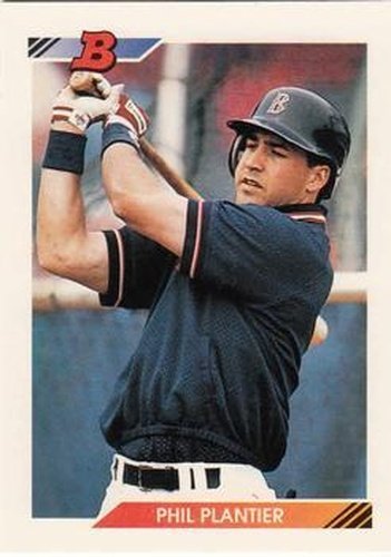 #459 Phil Plantier - Boston Red Sox - 1992 Bowman Baseball