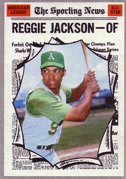 #459 Reggie Jackson - Oakland Athletics - 1970 Topps Baseball