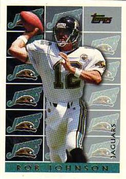 #459 Rob Johnson - Jacksonville Jaguars - 1995 Topps Football