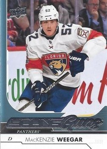 #459 MacKenzie Weegar - Florida Panthers - 2017-18 Upper Deck Hockey