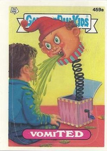 #459a Vomi-Ted - 1987 Topps Garbage Pail Kids Series 11
