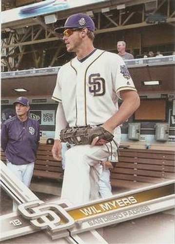 #459b Wil Myers - San Diego Padres - 2017 Topps Baseball