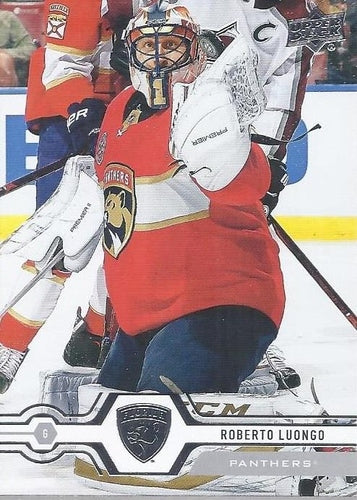 #45 Roberto Luongo - Florida Panthers - 2019-20 Upper Deck Hockey