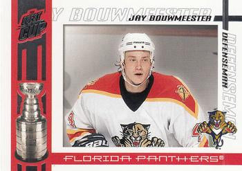 #45 Jay Bouwmeester - Florida Panthers - 2003-04 Pacific Quest for the Cup Hockey