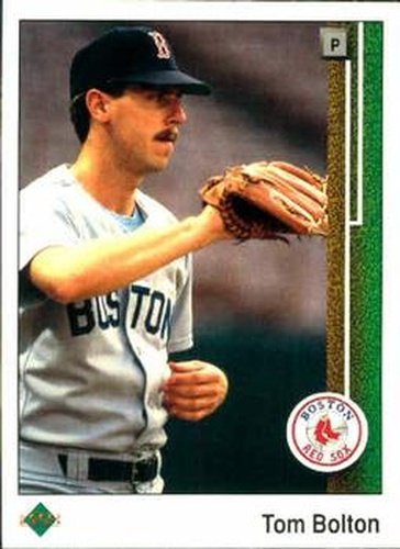 #545 Tom Bolton - Boston Red Sox - 1989 Upper Deck Baseball