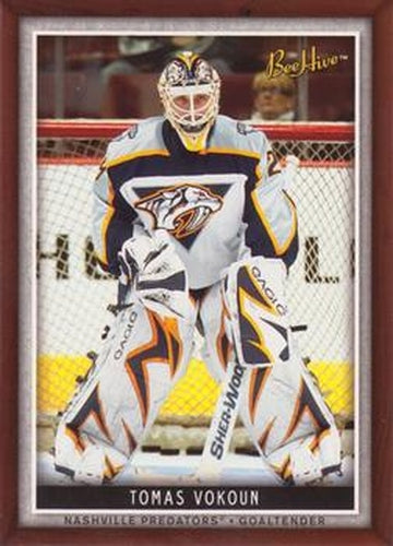 #45 Tomas Vokoun - Nashville Predators - 2006-07 Upper Deck Beehive Hockey