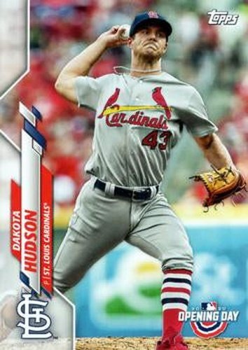 #45 Dakota Hudson - St. Louis Cardinals - 2020 Topps Opening Day Baseball