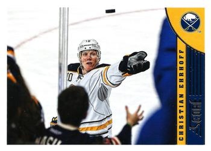 #45 Christian Ehrhoff - Buffalo Sabres - 2013-14 Score Hockey