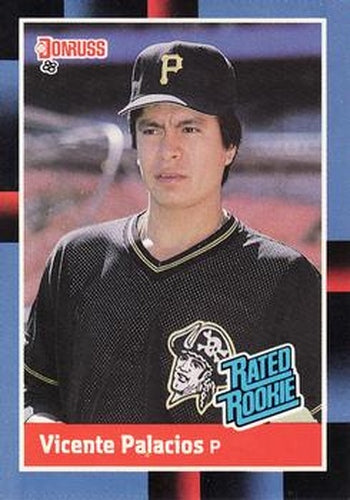 #45 Vicente Palacios - Pittsburgh Pirates - 1988 Donruss Baseball