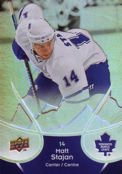 #45 Matt Stajan - Toronto Maple Leafs - 2009-10 Upper Deck McDonald's Hockey