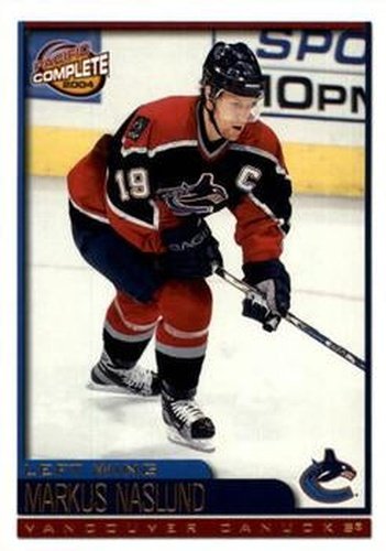 #45 Markus Naslund - Vancouver Canucks - 2003-04 Pacific Complete Hockey