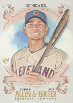 #45 Andres Gimenez - Cleveland Indians - 2021 Topps Allen & Ginter Baseball