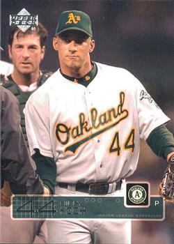 #45 Billy Koch - Oakland Athletics - 2003 Upper Deck Baseball