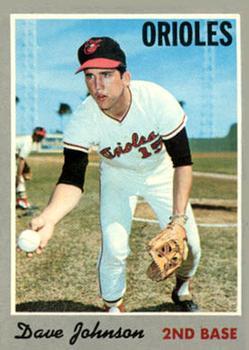 #45 Dave Johnson - Baltimore Orioles - 1970 Topps Baseball