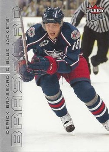 #45 Derick Brassard - Columbus Blue Jackets - 2009-10 Ultra Hockey