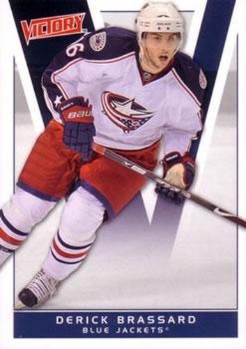 #45 Derick Brassard - Columbus Blue Jackets - 2010-11 Upper Deck Victory Hockey
