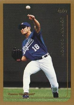 #45 Johnny Damon - Kansas City Royals - 1999 Topps Baseball