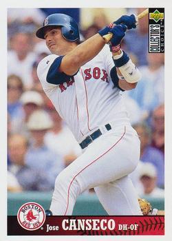 #45 Jose Canseco - Boston Red Sox - 1997 Collector's Choice Baseball